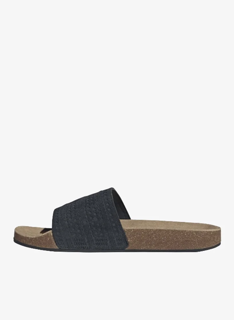 Adidas Originals CBLACK/CBLACK/CBLACK Adidas Adilette Rs U Black Originals Sandals/Slippers For Unisex  | Best Price UAE