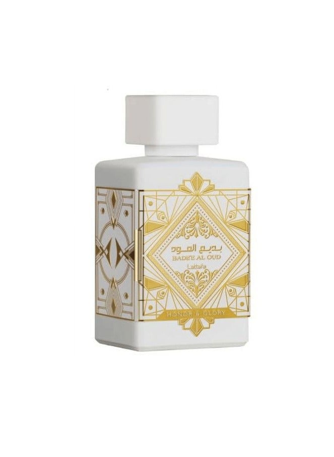 Lattafa Badih Al Oud Honor & Glory Eau de Parfum for Unisex 100ml - Image 2