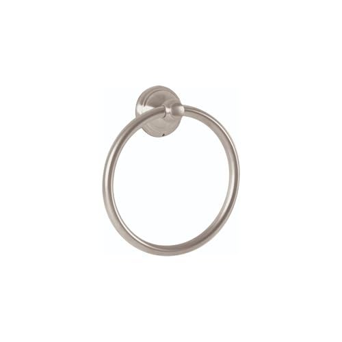 hansgrohe -Towel Ring Timeless 7-inch Classic Holder in Brushed Nickel, 06095820 - Image 1
