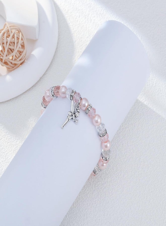 Fullrainbow Tooth Fairy Bracelet, First Lost Tooth Gift,Tooth Fairy,Tooth Fairy Gifts, Tooth Fairy Jewelry, Tooth Fairy Gifts for Her (Pink Tooth Fairy Bracelet) - Image 4