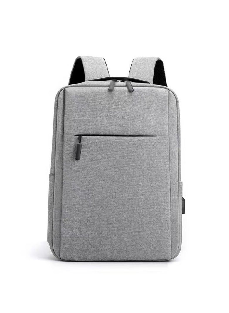 عام حقيبة كمبيوتر USB للرجال ذات سعة كبيرة مقاس 16 بوصة حقيبة ظهر مضادة للماء لركاب الأعمال - Image 1