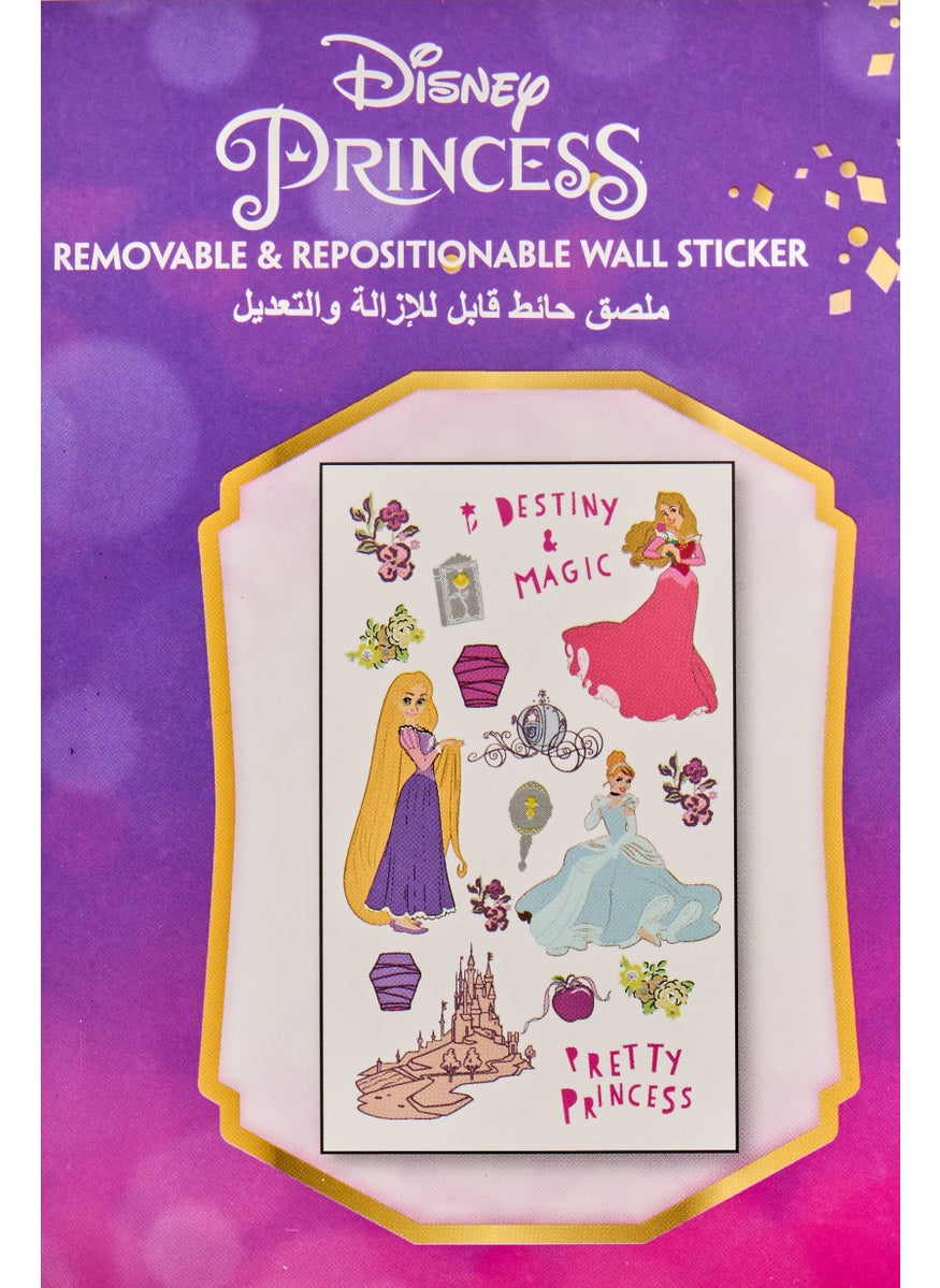 Disney 1 Piece Princess Print Removable And Repositionable Wall Sticker 60 X 90 cm  - Image 2