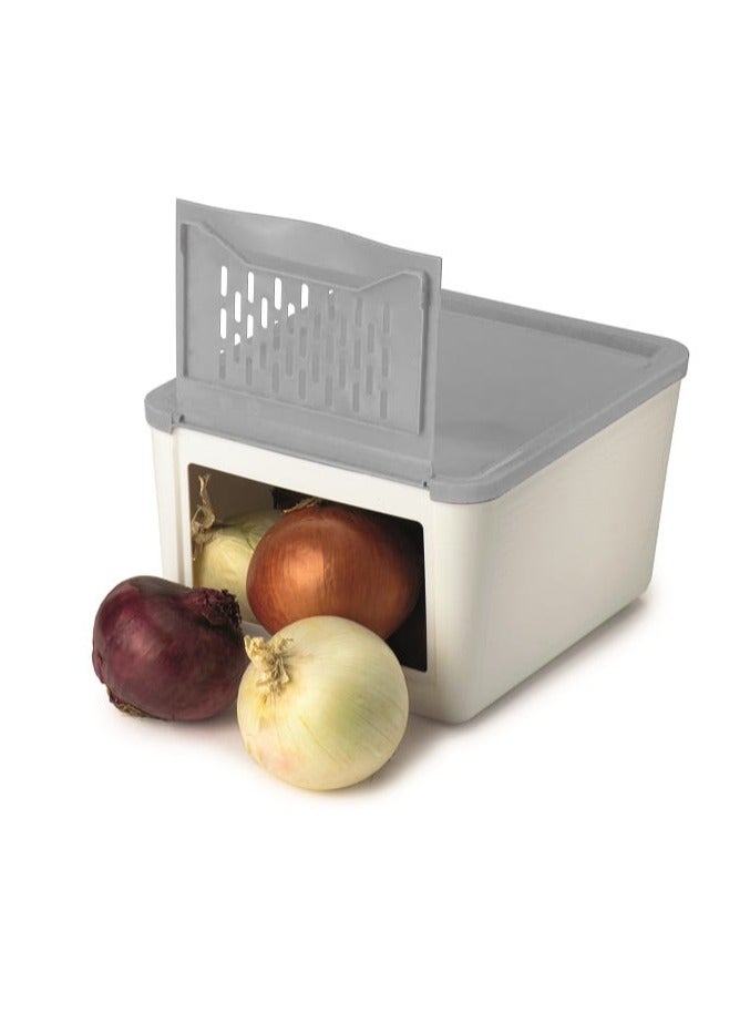 Snips Onion & Vegetable Keeper 2KG with Ventilated Lid – Made in Italy - Image 3