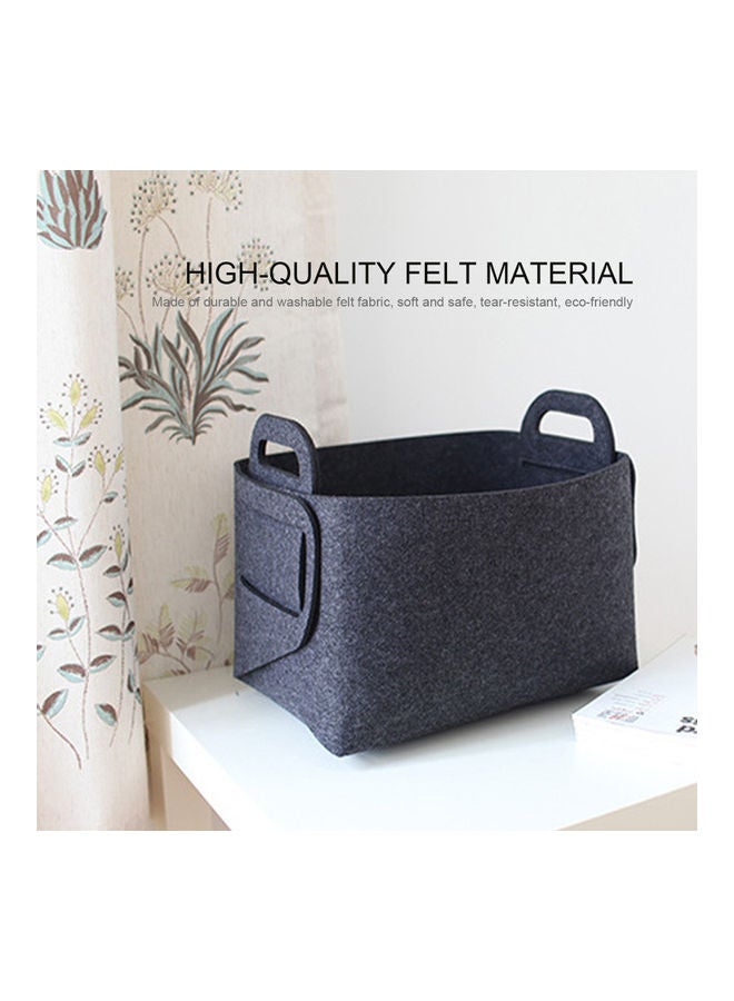 نيبمينينت سلة تخزين قابلة للطي رمادي داكن - Image 2