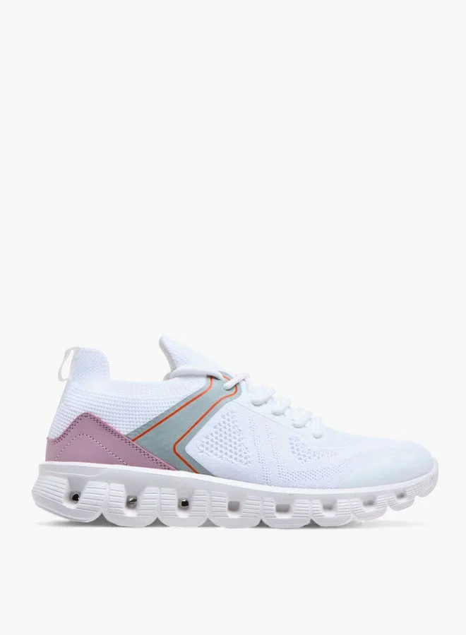 Panelled Slip-On Sports Shoes