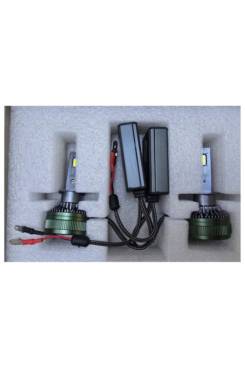 Raymos H1 RM8 Pro Max  LED Bulb Headlight – 75W, 15000LM, 6000K Color Temparature - Image 1