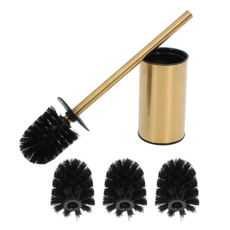Stainless Steel Toilet Brush with Holder Long Handle for Bathroom and Kitchen Wall Mountable - Image 2
