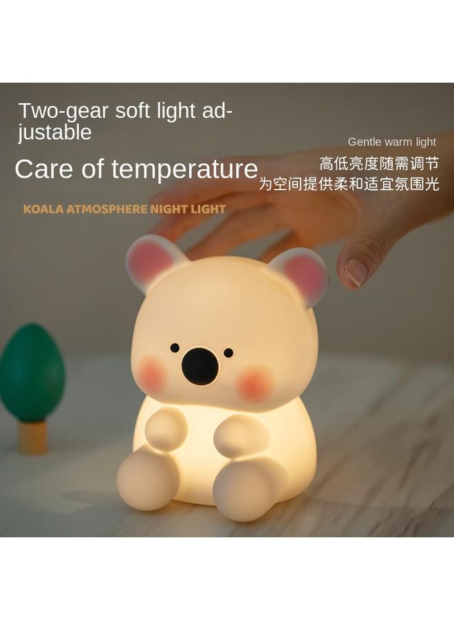 الأزرق جي دبليو يضيء منتج الكوالا الجديد بشكل إبداعي على السرير مع النوم على طاولة النوم - Image 3