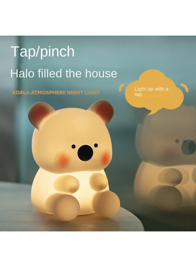 الأزرق جي دبليو يضيء منتج الكوالا الجديد بشكل إبداعي على السرير مع النوم على طاولة النوم - Image 5