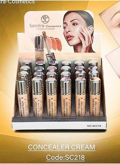 Sandra High Coverage Matte Cream Concealer From Sandra, Silver Cover, Color No. (05)  - Image 5
