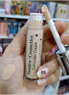 Sandra High Coverage Matte Cream Concealer From Sandra, Silver Cover, Color No. (05)  - Image 1