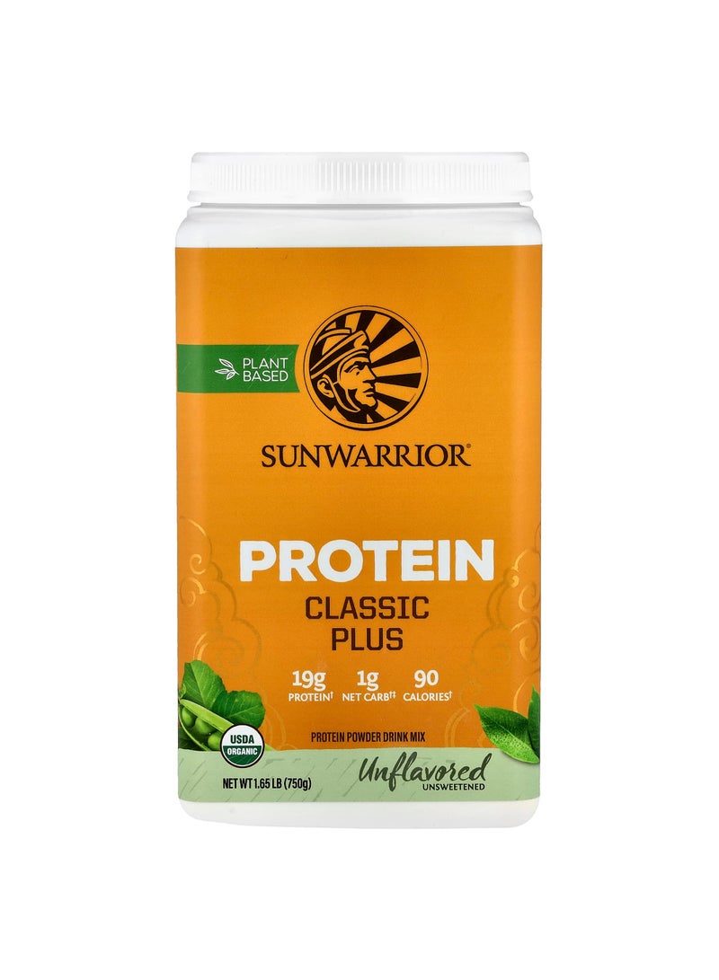 Classic Plus Protein, Unflavored, 1.65 lb (750 g)