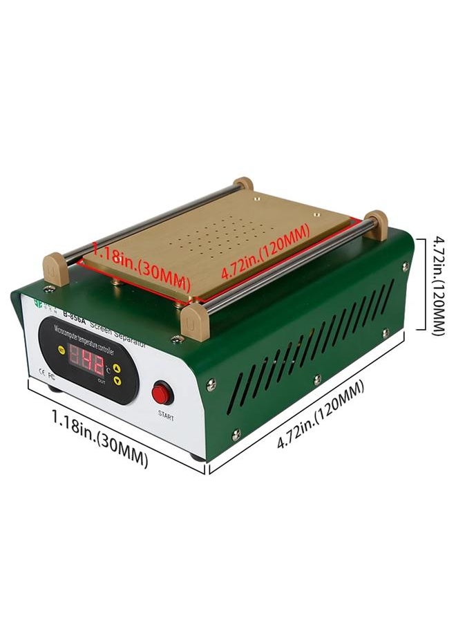 Replacement BST-B-856A AC 220V Electrical Vacuum Pump LCD Screen Separator, EU Plug
