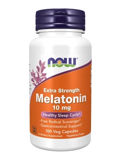 now Melatonin10 mg 100 Veg capsules  - Image 1
