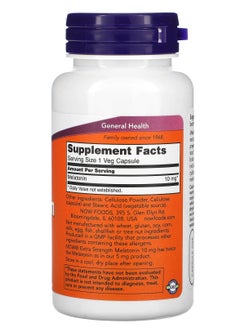 now Melatonin10 mg 100 Veg capsules  - Image 2