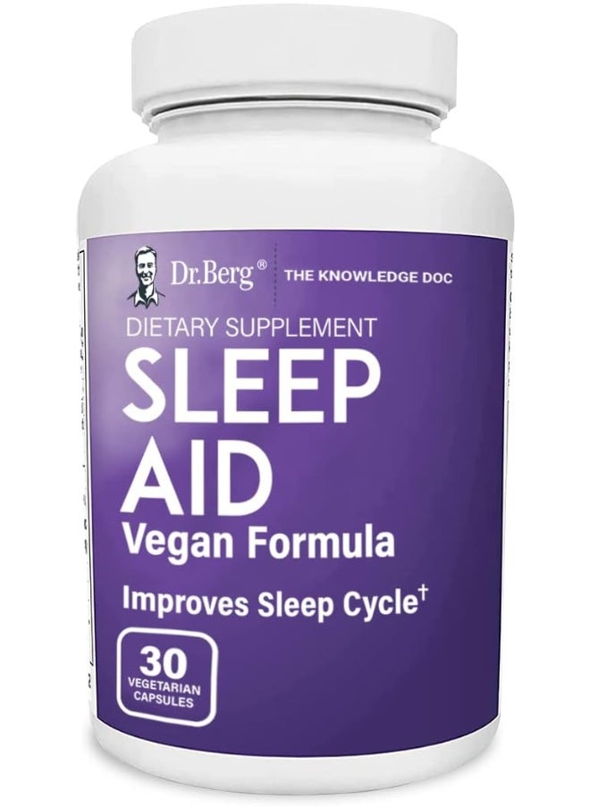 Dr. Berg Nutritionals - Dr. Berg Sleep Aid Vegan Formula - Image 1