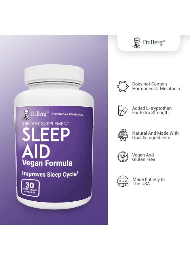 Dr. Berg Nutritionals - Dr. Berg Sleep Aid Vegan Formula - Image 1