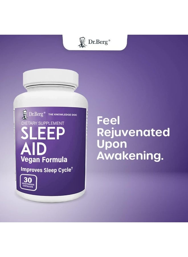 Dr. Berg Nutritionals - Dr. Berg Sleep Aid Vegan Formula - Image 1
