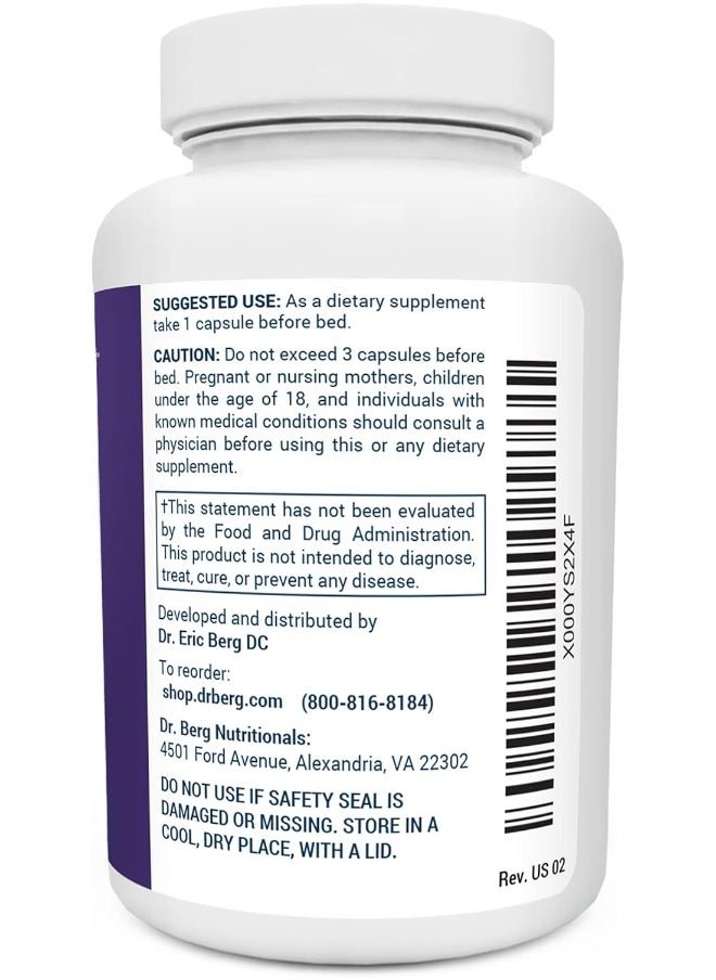 Dr. Berg Nutritionals - Dr. Berg Sleep Aid Vegan Formula - Image 1