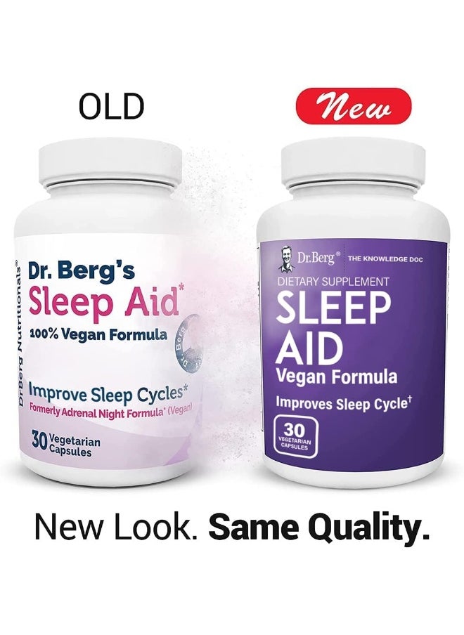 Dr. Berg Nutritionals - Dr. Berg Sleep Aid Vegan Formula - Image 1