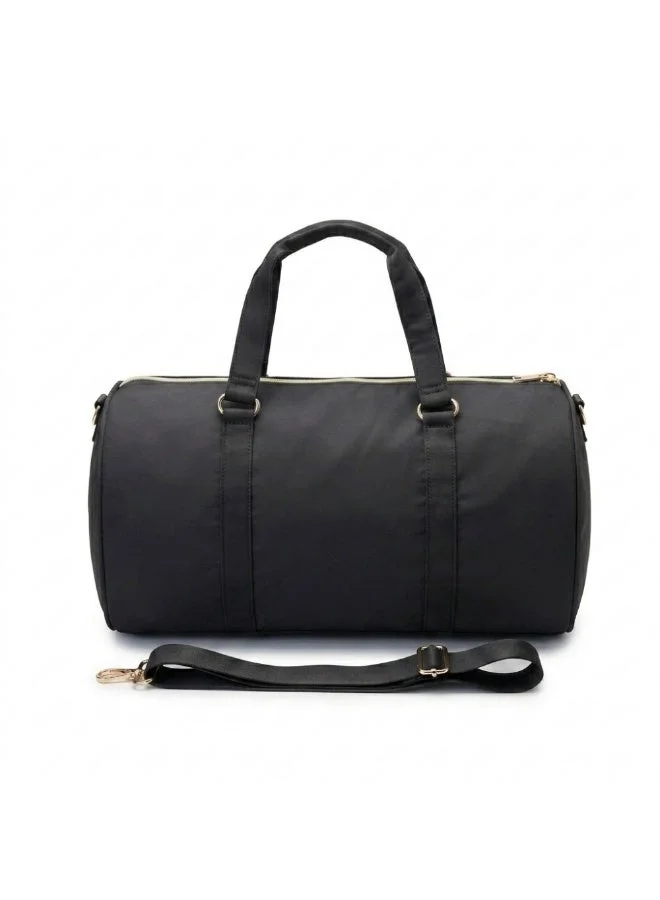 The Happy Tribe Black Duffle Bag