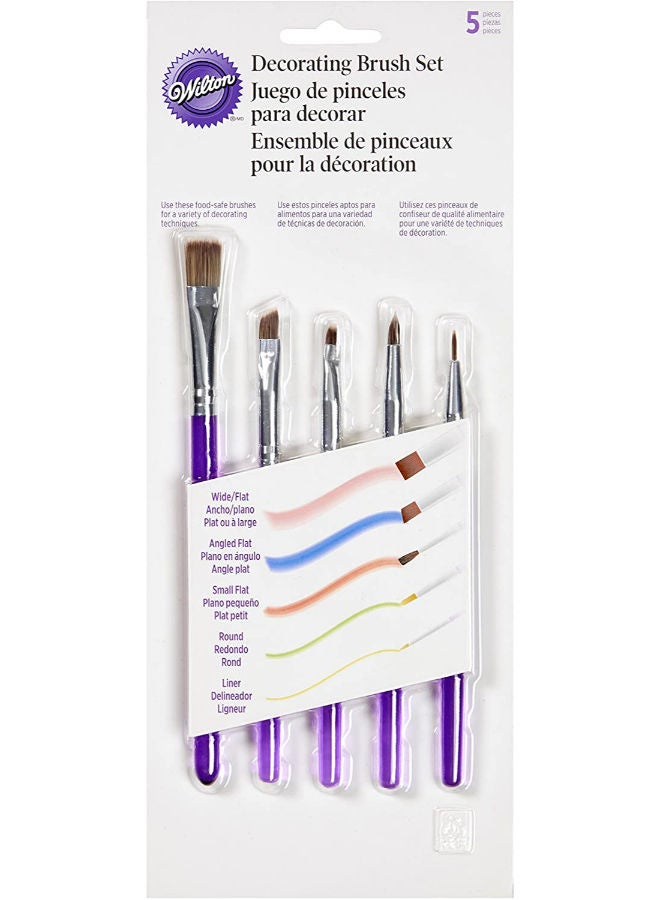 Wilton مجموعة أدوات تزيين الكيك من ويلتون، مكونة من 5 قطع - Image 2