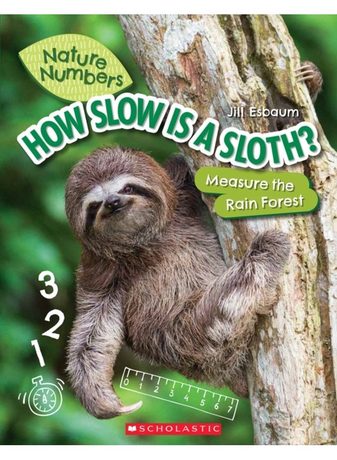 How Slow Is a Sloth Measure the Rainforest Nature Numbers Measure the Rainforest - Paperback