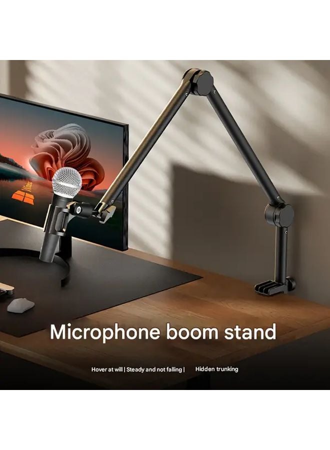 LS28 Bracket Universal Wireless Foldable Adjustable Microphone Stand For Live Broadcast - Image 2