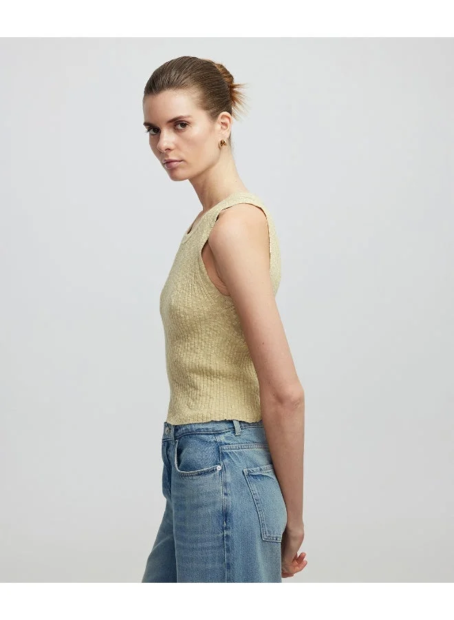 ابيكول توب تريكو بارز الملمس