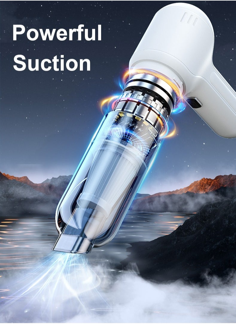 ULHYC - Cordless Vacuum Cleaner 19000pa with 2000mah Large Capacity Battery and Fast Type C Charge Handheld Vacuum Cleaner - Image 1