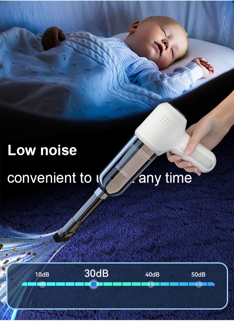 ULHYC - Cordless Vacuum Cleaner 19000pa with 2000mah Large Capacity Battery and Fast Type C Charge Handheld Vacuum Cleaner - Image 1