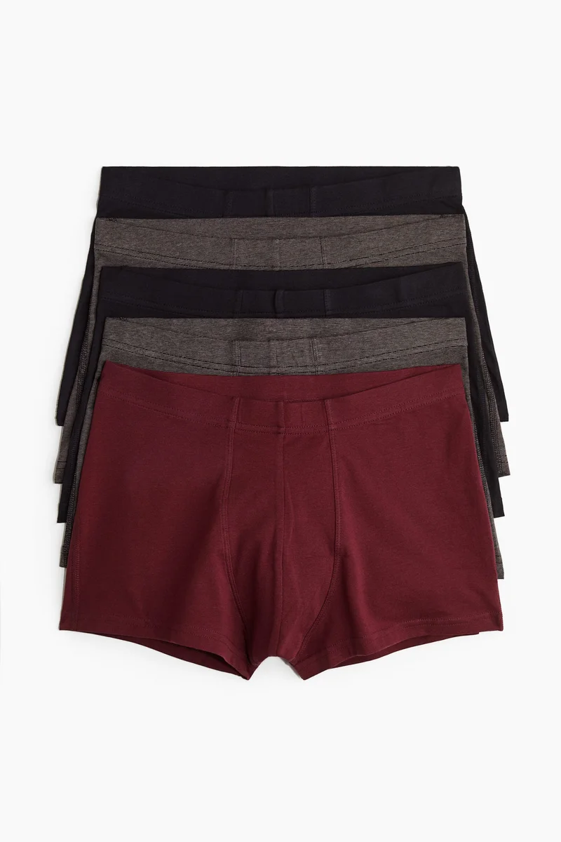 H&M 5-Pack Cotton Short Trunks