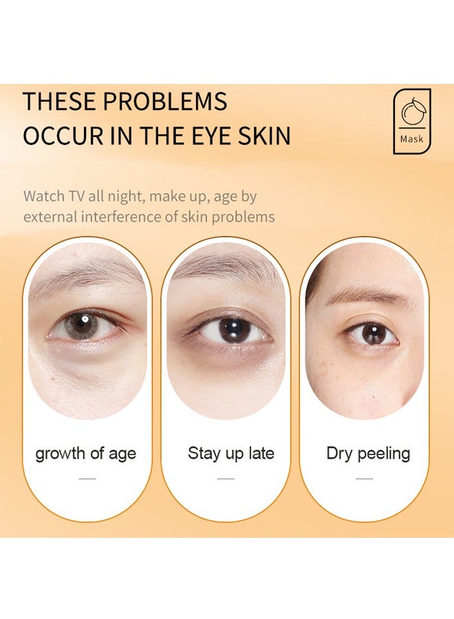 SADOER Vitamin C Brightening Eye Cream,Magic Eye Cream for Dark Circles Puffiness Wrinkles Fine Lines and Bags Under Eyes, Quick Results Vitamin C Skin Renewing Anti Aging Eye Cream for Men Women All Skin Types (20g) - Image 5