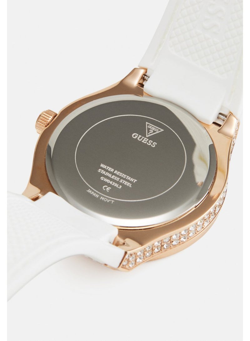 GUESS Womens Multi-function Rose Gold Dial Princess Watch - GW0439L3 - Image 4