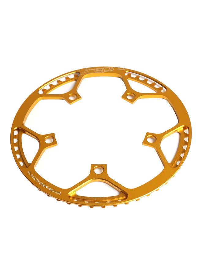 NIBEMINENT Bike Bicycle Single Crank Round Chain Ring 130millimeter  - Image 1