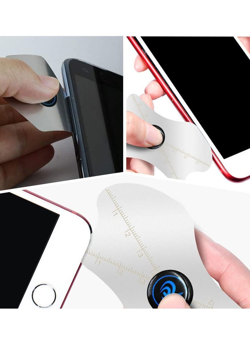 Excefore Curved Spudger, 5 in 1 Professional Stainless Steel Cell Phone Repair Pry Blade, Curved Spudger Pry Blade Repair Opening Tool for Phone iPad Laptop - Image 5