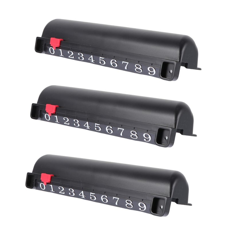 3Pcs Red Air Hockey Score Keeper Set Sturdy Plastic Tabletop Game Accessories - Image 2