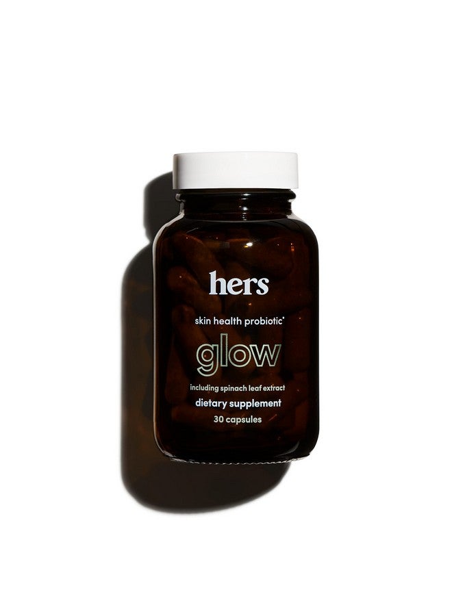 HIMS & HERS مكمل هيرز جلو للنساء - مكمل بروبيوتيك للبشرة يدعم بشرة واضحة ومشرقة - خالي من الجلوتين وغير معدل وراثيًا ونباتي - 30 كبسولة - Image 3