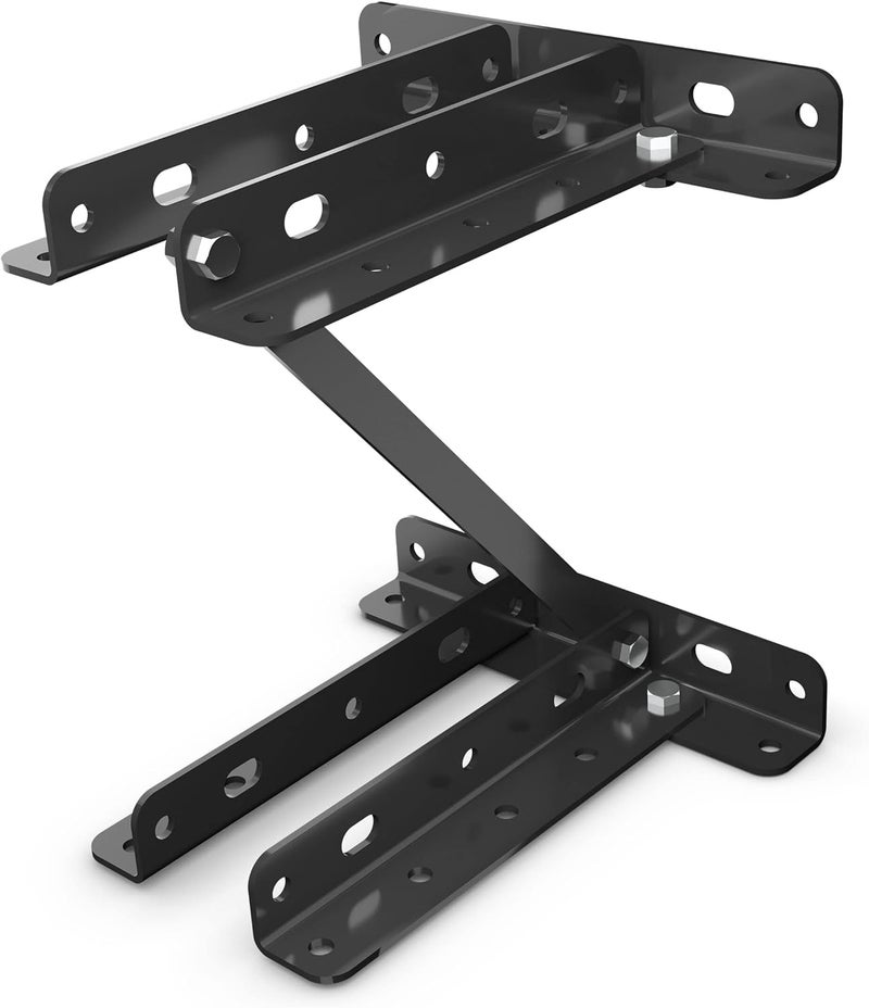 SPALDING Universal Basketball Backboard Mounting Bracket | Adapts to Fit Roof, Flat Surface, or 3.5" Round Pole | Non Adjustable Height - Image 1