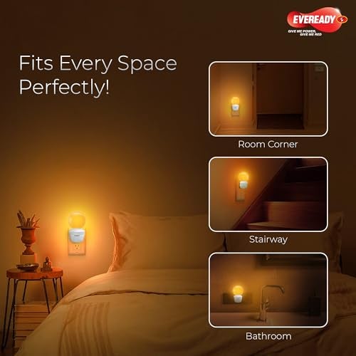 Eveready 0.5W Plug Deco Gu5_3 LED Bulb, 2-Pin Plug & Play, Orange, Long Life Upto 30000 Hours, No Mercury, No UV Radiation - Image 4