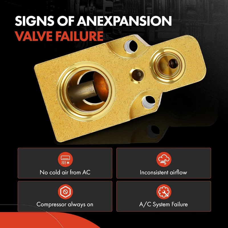 A-Premium A/C Expansion Valve for Saab 9-5 (1999-2009) - Image 5
