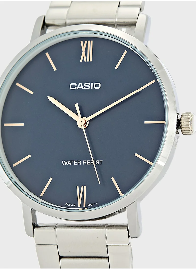 CASIO Mtp-Vt01D-2Budf Analog Watch