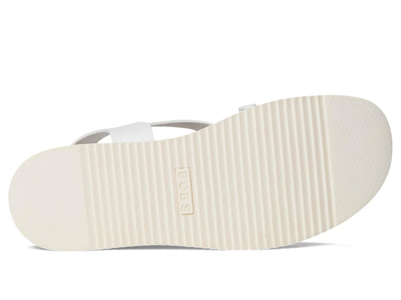 Skechers Women's Desert KISS Low-Peak Rank Sandal, White, 9.5 - Image 3