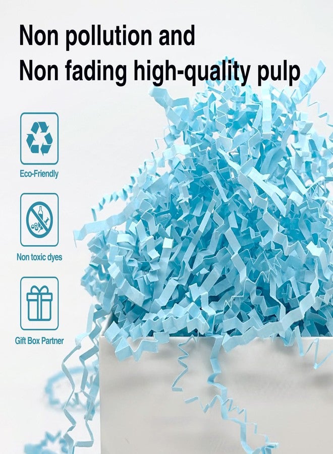 Corlcol 200g(7oz) Crinkle paper Filler (Light Blue) - Image 3