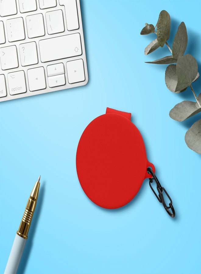 kwmobile حافظة kwmobile متوافقة مع CMF بواسطة Nothing Buds Pro - غطاء سيليكون لحامل سماعات الأذن - أحمر - Image 3