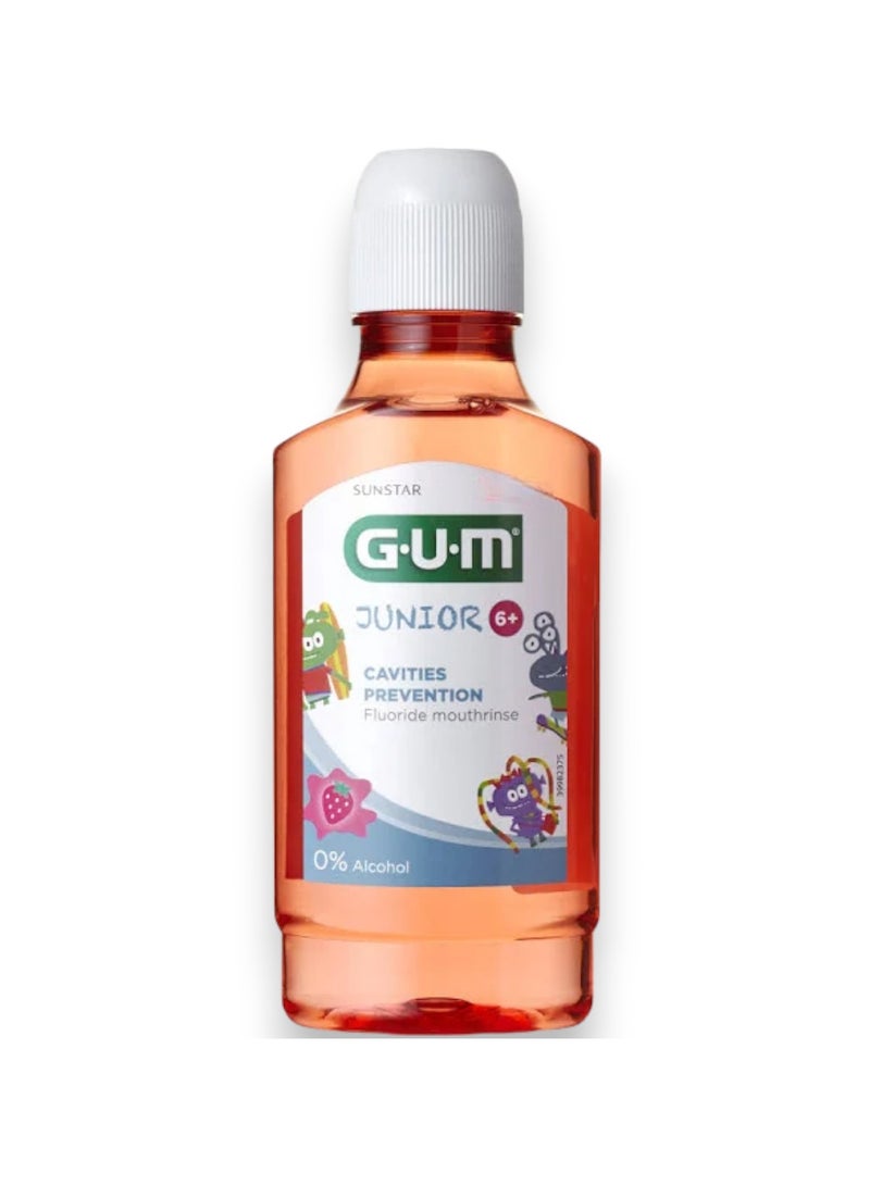 Gum غسول فم جونيور 6+، 300 مل