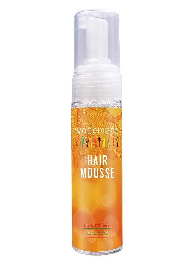 wodemate Mousse for Curly Hair, Wig or Weave, Extra Firm Edge Control Mousse Humidity Resistant, Long-lasting Frizz with Flexible Feel, Hair Styling Mousse Foam for All Hair Types 150ml - Image 1