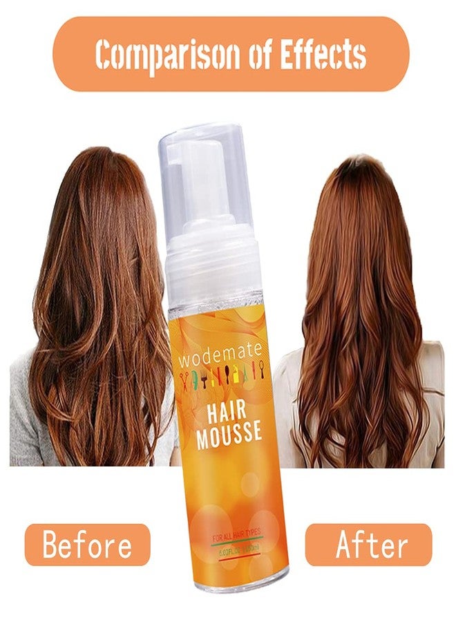 wodemate Mousse for Curly Hair, Wig or Weave, Extra Firm Edge Control Mousse Humidity Resistant, Long-lasting Frizz with Flexible Feel, Hair Styling Mousse Foam for All Hair Types 150ml - Image 5