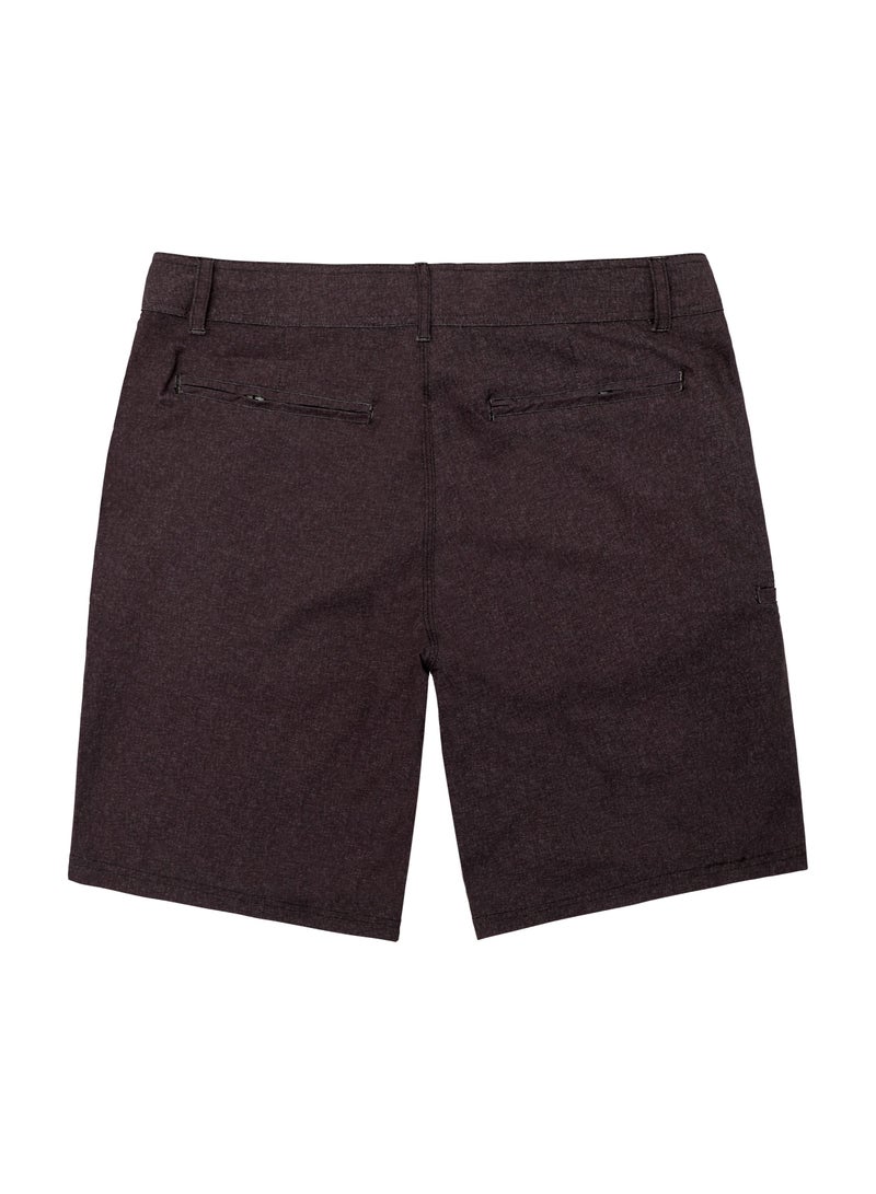 Bob Marlin Recycled Polyester Quick Dry 5-Pockets  Hybrid Short Black - Image 2