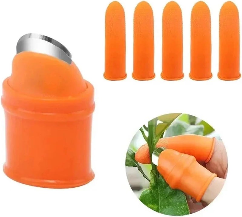 Thumb Knife Vegetable Picking Tools Pepper Bean Angle Bare Hand Cutting Pick Agricultural，Compatible For Kitchen Gadgets - Image 2